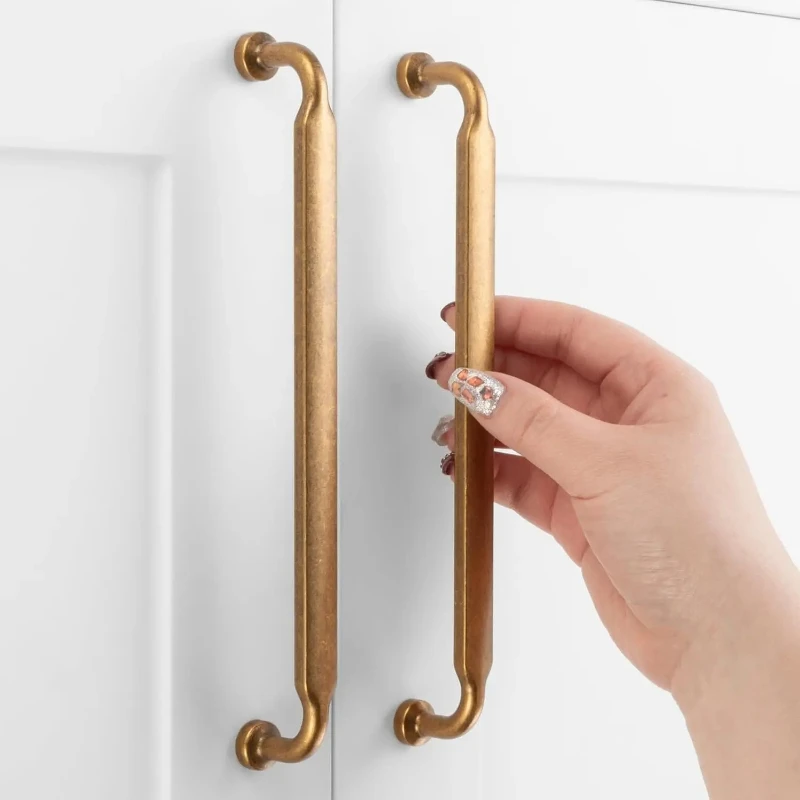 Retro Wardrobe Door Handle Antique Bronze Cabinet Storage Cupboard Pull Single Hole Drawer Shoe-Cabinet Knobs Furniture Hardware
