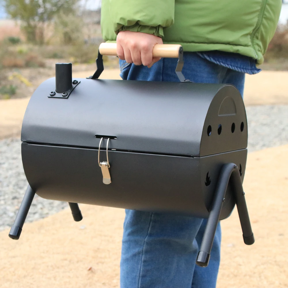 Portable Charcoal Grill, Small - огляд і ціна Camping Cooking Bbq