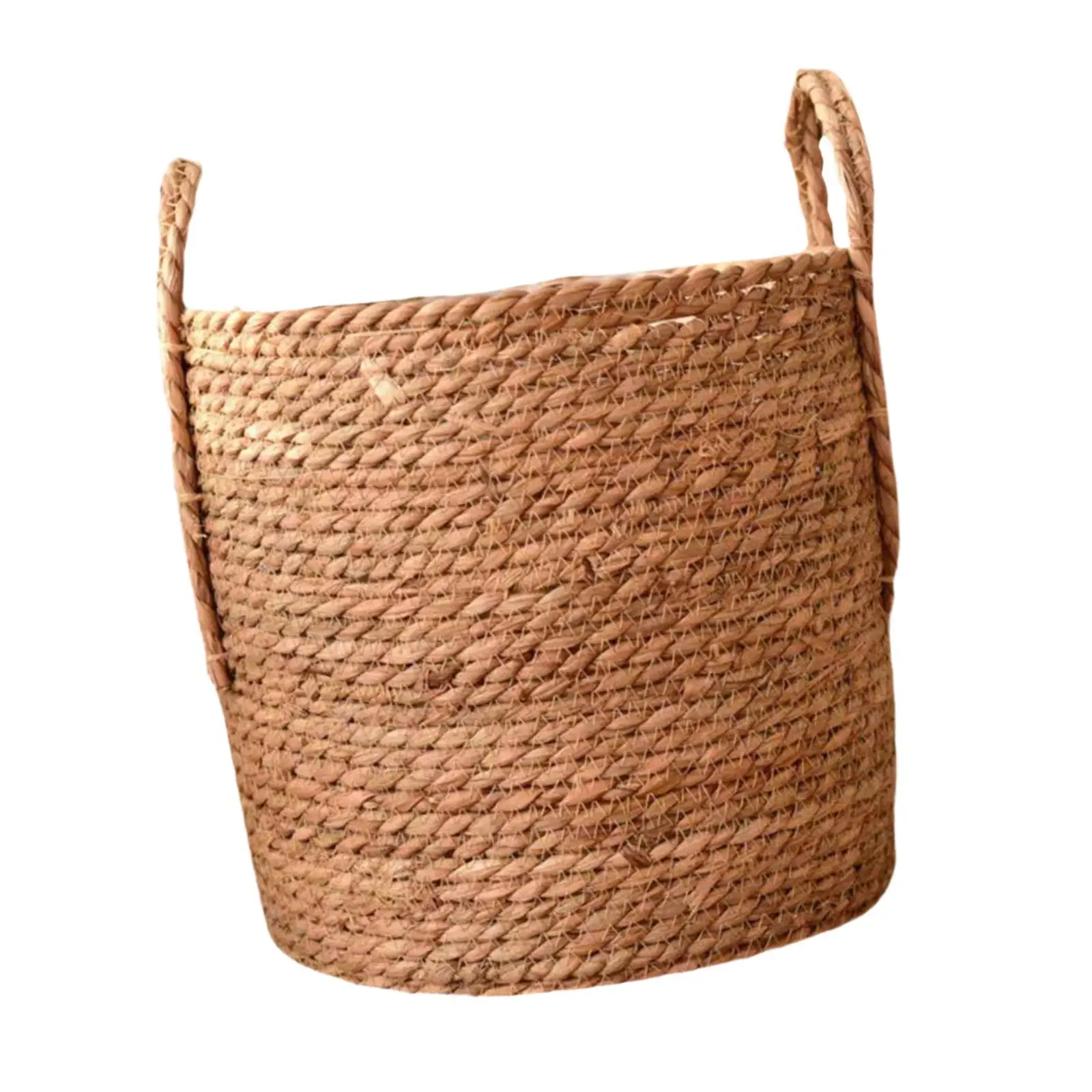 Woven Planter Basket Flower Basket Portable Decorative Multipurpose Ornament Plant Pot Container for Living Room