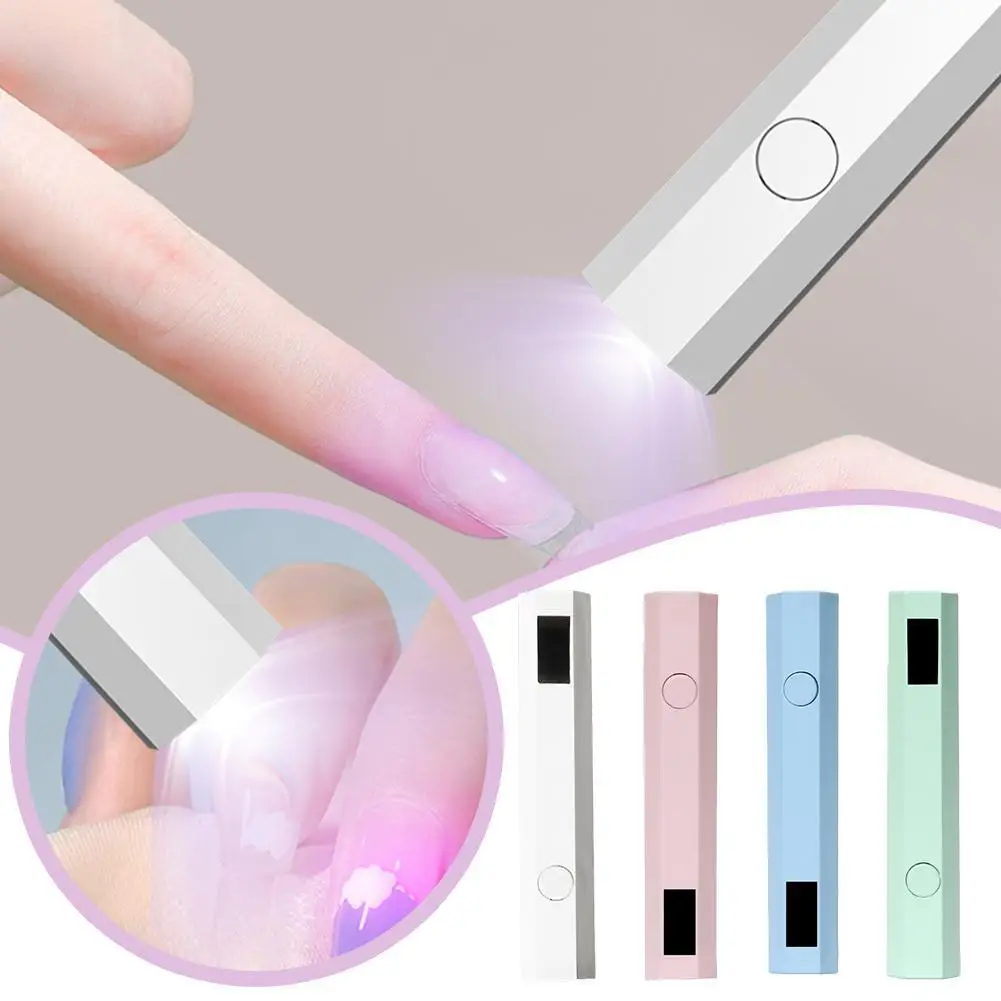 Portable Handheld Mini Nail Lamp For Gel Polish Quick Dry Flashlight Pen USB Nail Dryer Machine UV LED Nail Lamp Mini Nail Lamp