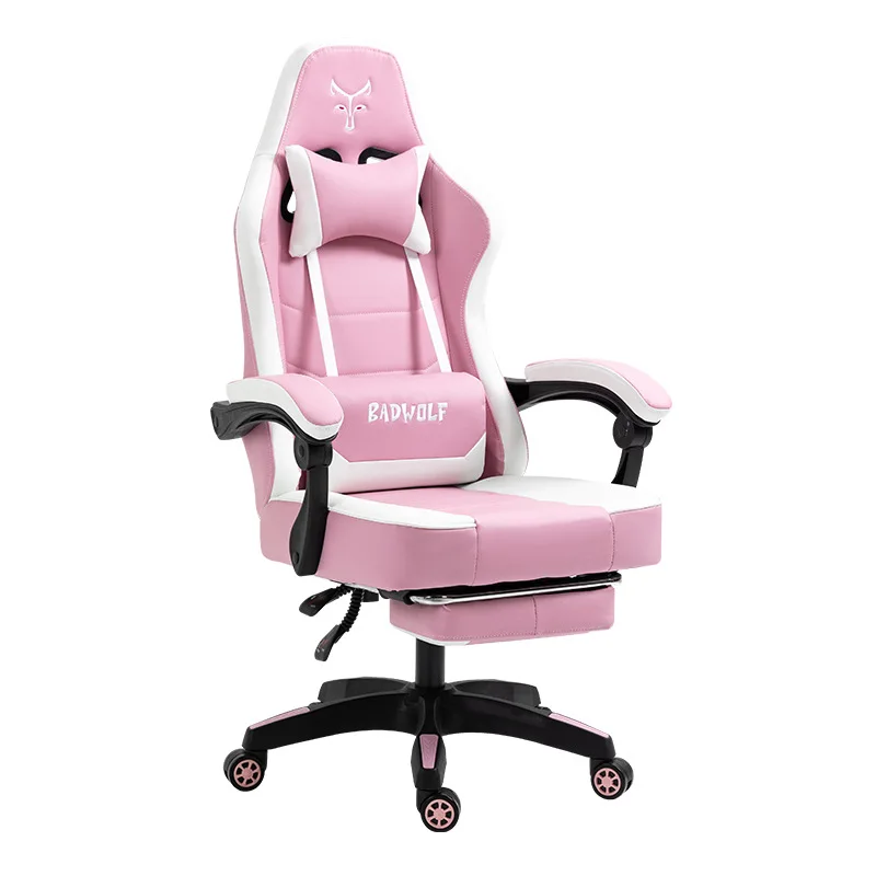 A Hot sale OEM High Back Fixed Armrest Gamer Racing Office Chair Game Adjustable Height Reclining Gaming Chair