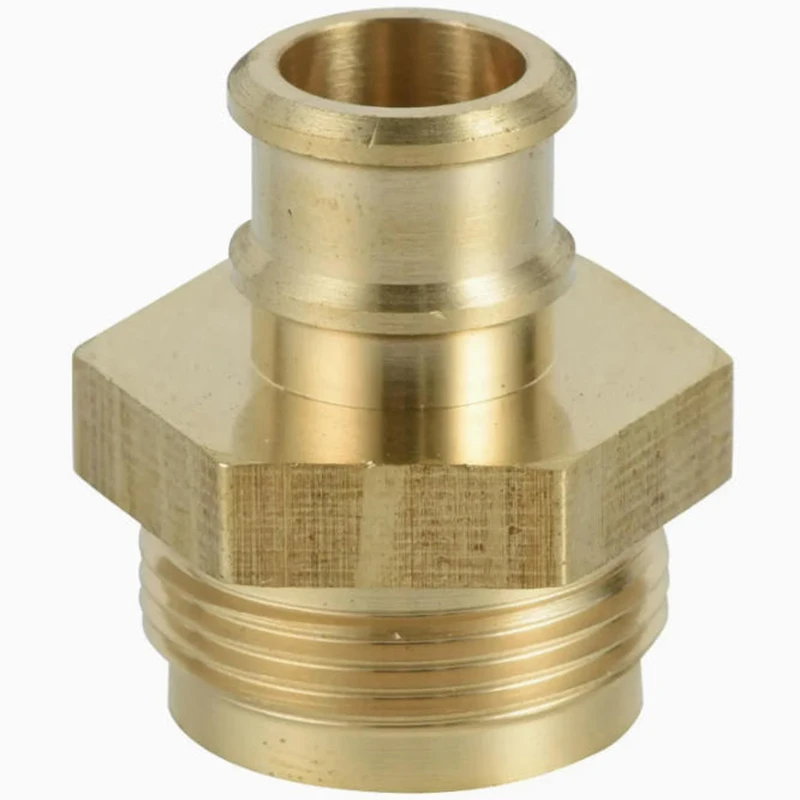 

Custom 3D Prototype Design Services Brass Hexagonal Pipe Fittings Joint
