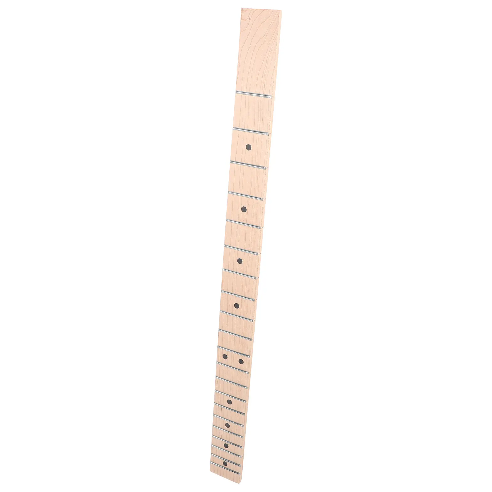 

Maple Fingerboard Electric Guitar Neck Black Dots 21 Frets Replacement Parts Wood Fretboard String Accessories