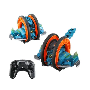 RC car drift stunt car 360 rotating remote control car double-sided flips vehicles racing children's boy monster motorcycle gift