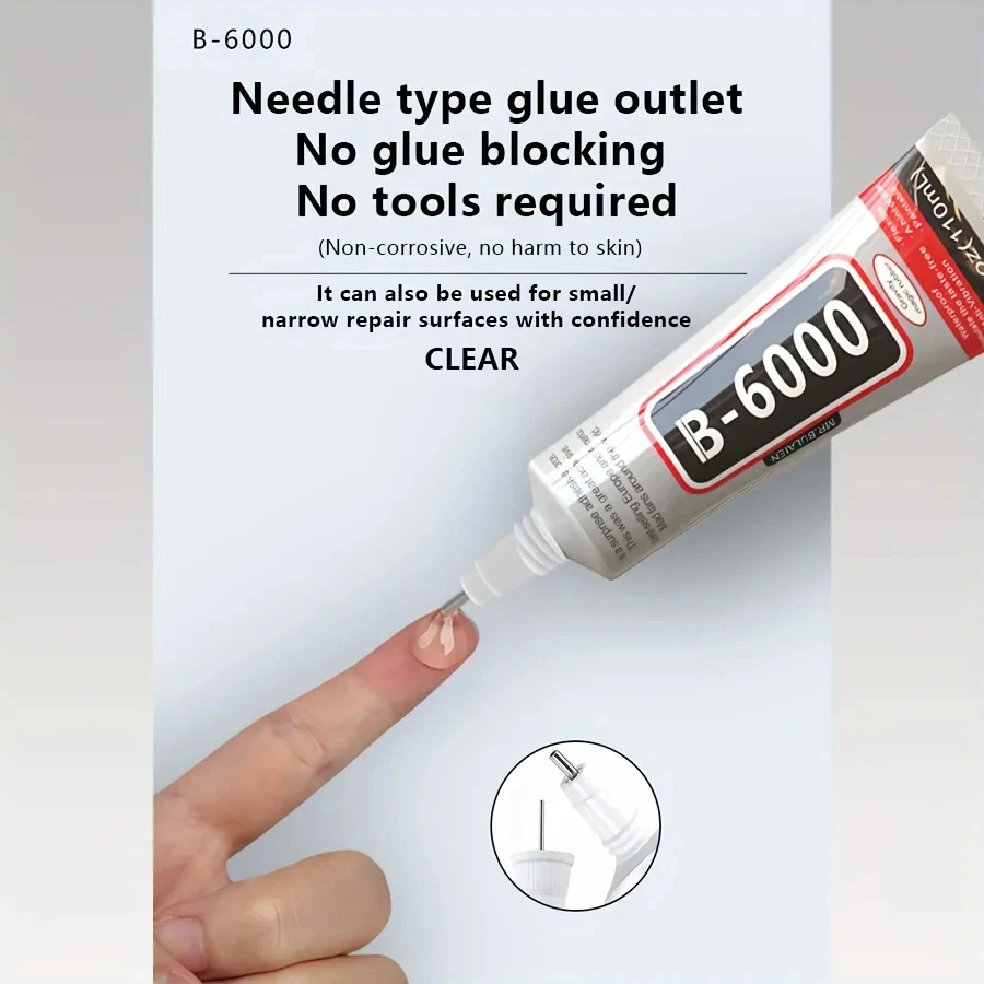 15/25/50/110ML B6000 Super Kleber Telefon Handy Touchscreen Klebstoff DIY Reparatur Diamant schmuck Glas Büro Liefert – Detail 8