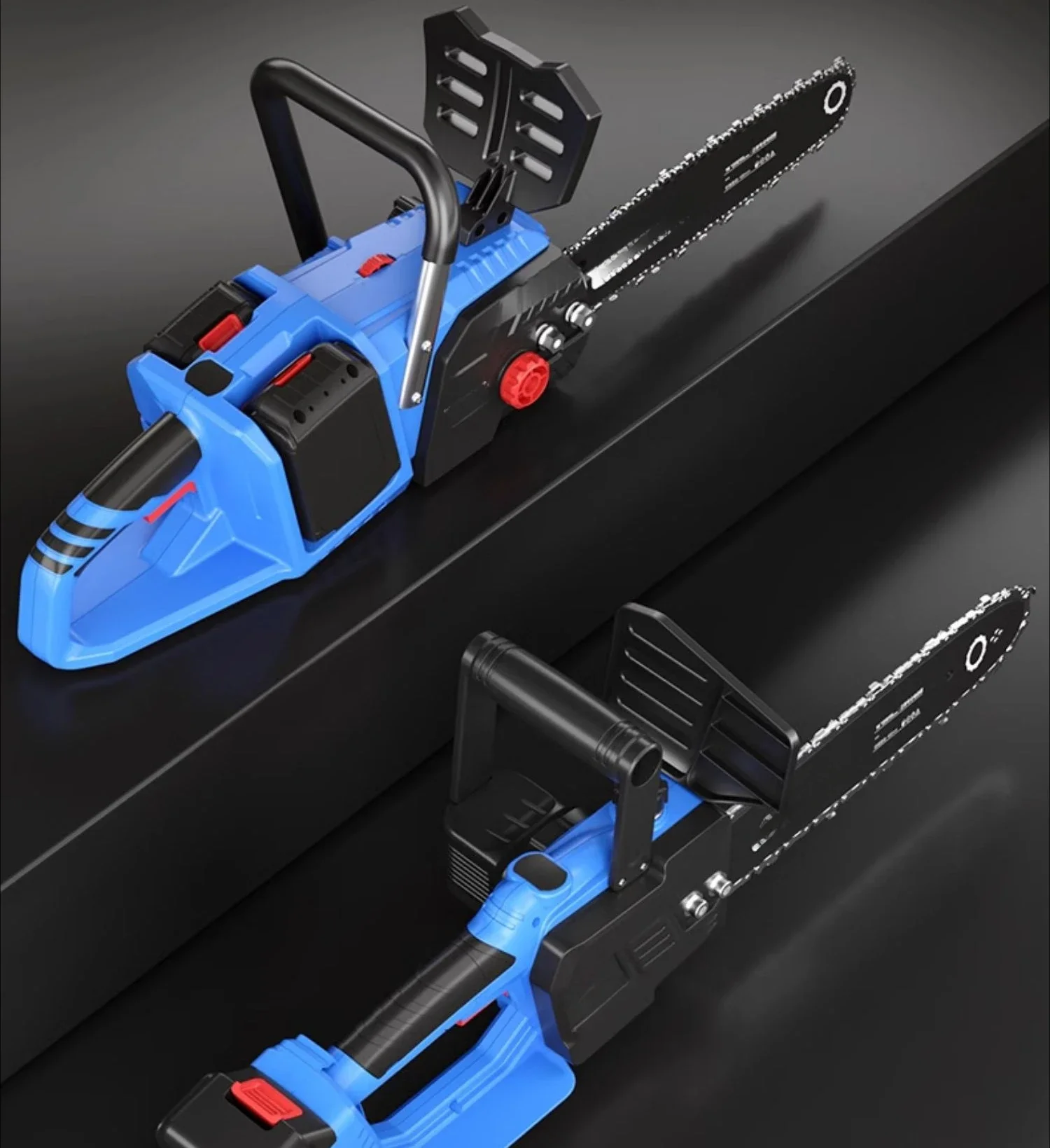 

Rechargeable chainsaw household small handheld high-power lithium battery large-capacity chain saw