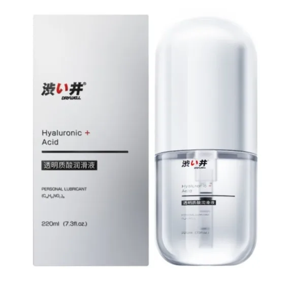220ml Water-Based Personal Lubricant Gel, Long-Lasting Non-Greasy Sex Lube for Couples, Vaginal, Anal, Oral, Toys & Solo Play