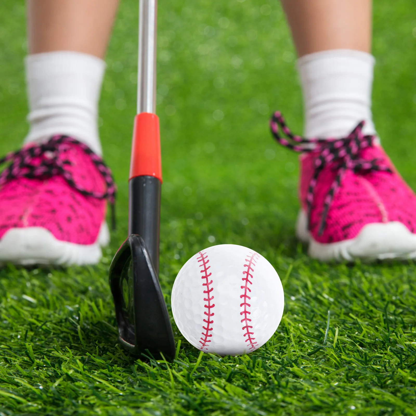 

6Pcs High Quality Golf Training Balls Lightweight Compact Colorful Practice Balls for Golf Beginners Practice Ball