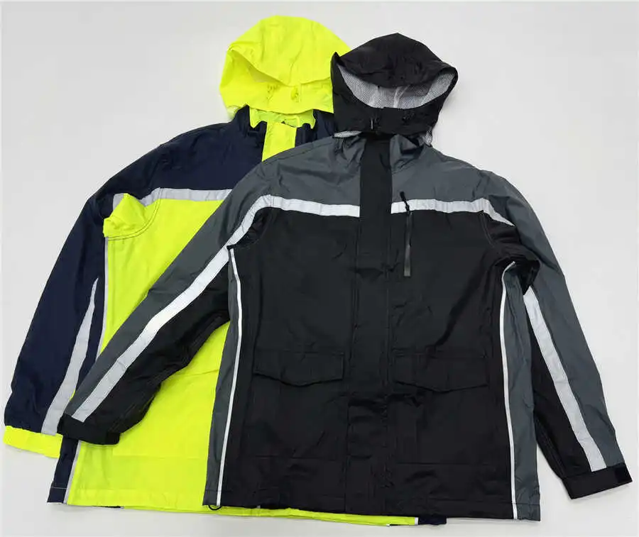 

Водонепроницаемый мотоциклетный костюм: дышащий, светоотражающий, с цветовыми блоками, дождевик для активного отдыха весной