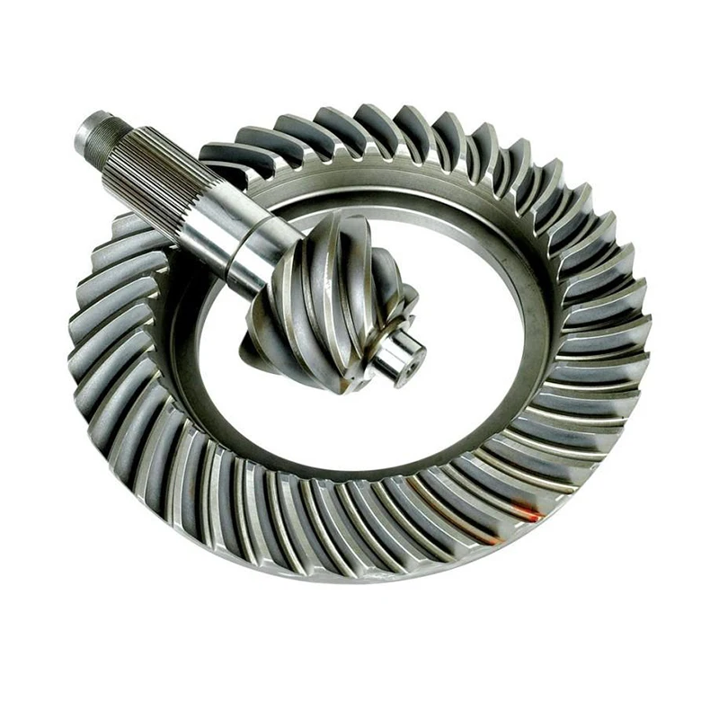 Manufacturer custom high-precision steel crown wheel and pinion worm shaft spur bevel gears