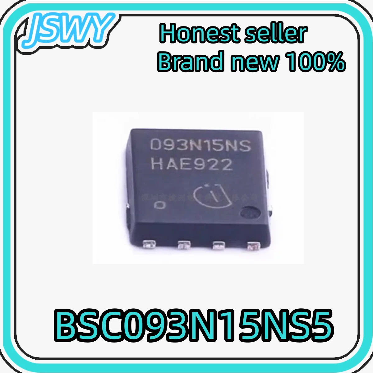 (10/50 pieces) Brand new 100% BSC093N15NS5 silk screen 093N15NS field-effect transistor N channel 87A150V electronic integrity