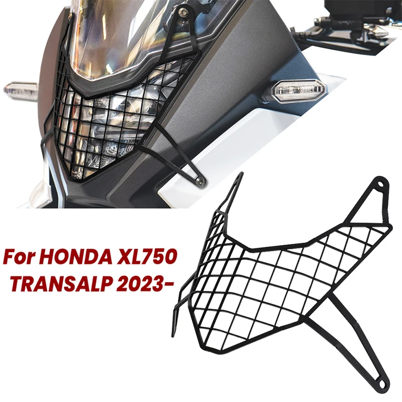 

Motocycle Headlight Guard For Honda Transalp XL750 XL 750 Transalp 2023 2024 2025 Front Head Light Grill Guard Cover Protector