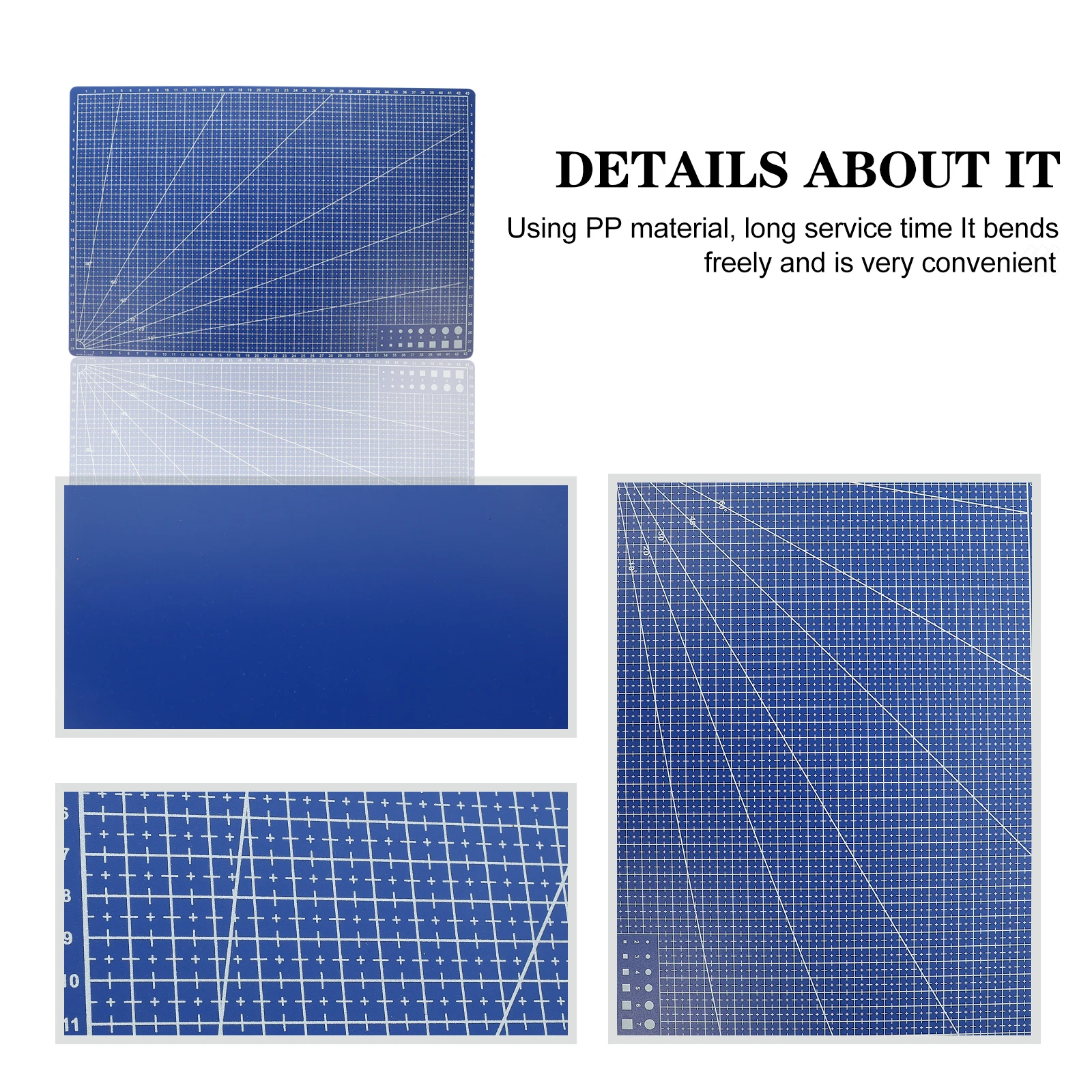 

Double Sided Cutting Mat 24x36 Professional Craft Mats Engraving Board Durable Rotary Sewing Pad Model Kit Table Handmade