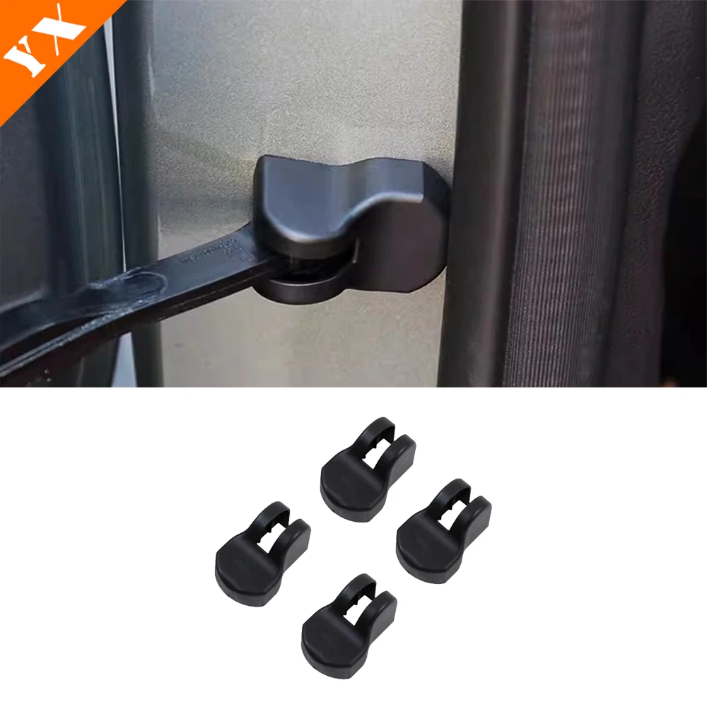 

For haval h5 Accessories 2023 2024 ABS plastic Car Door Limiter Protective Cover To Prevent Rust 4pcs