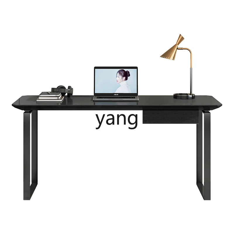 

LXL Light Luxury Small Apartment Desk Modern Simple Writing Desk Home