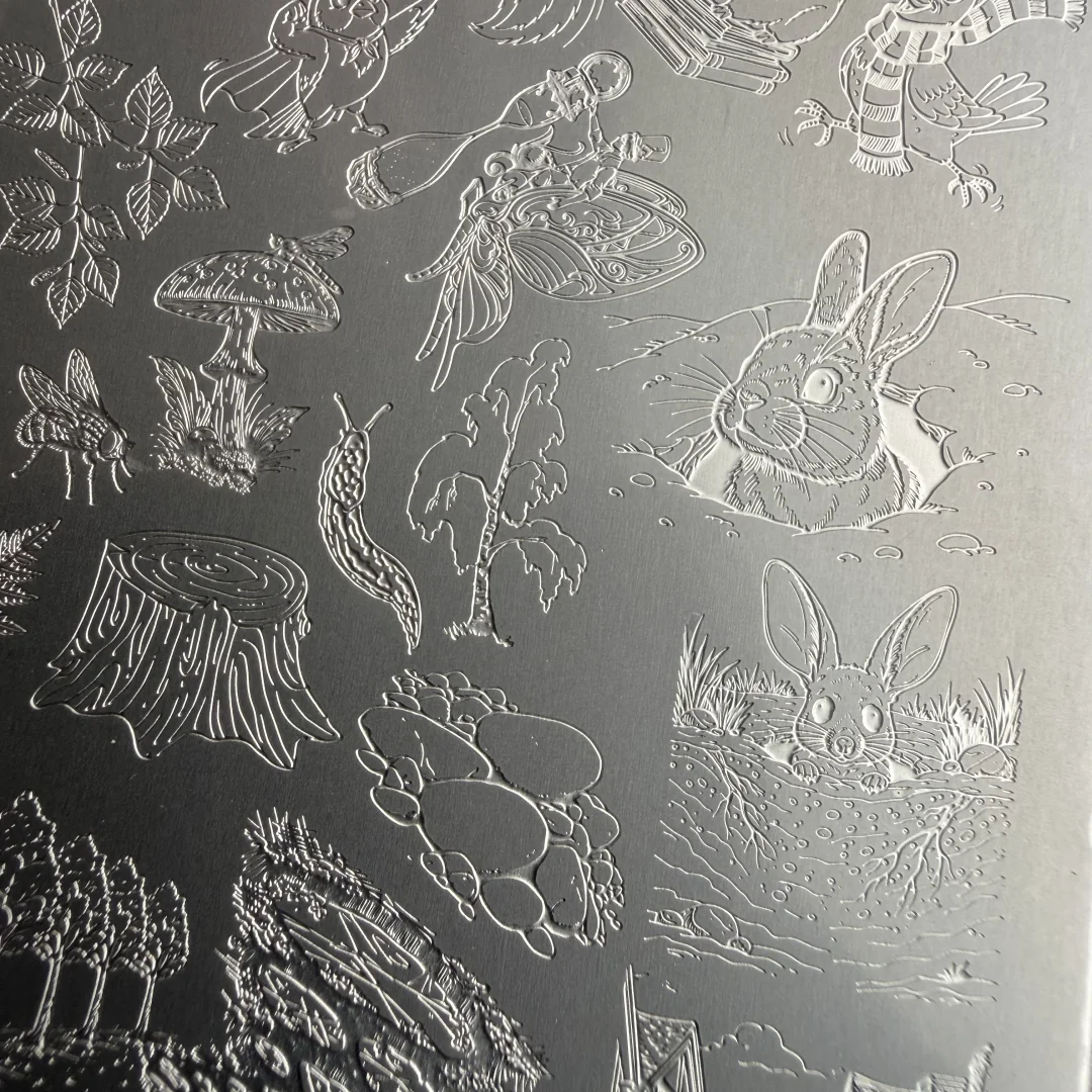 XMQ NAIL ART STAMPING TEMPLATES IM ANIMALS-DESIGN FÜR DIE FEIERTAGE – Detail 1