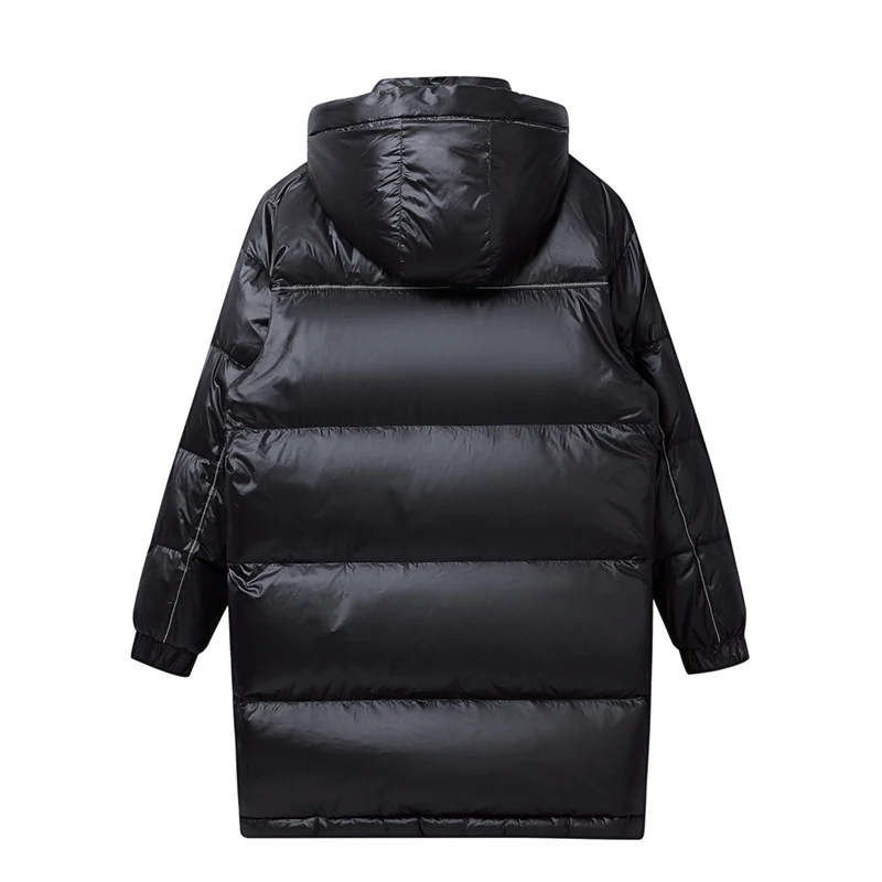 الرجال شتاء جديد الأبيض بطة أسفل سترة دافئة سميكة مقنعين يندبروف سترة منفوخة الرجال معطف عالي الجودة الذكور