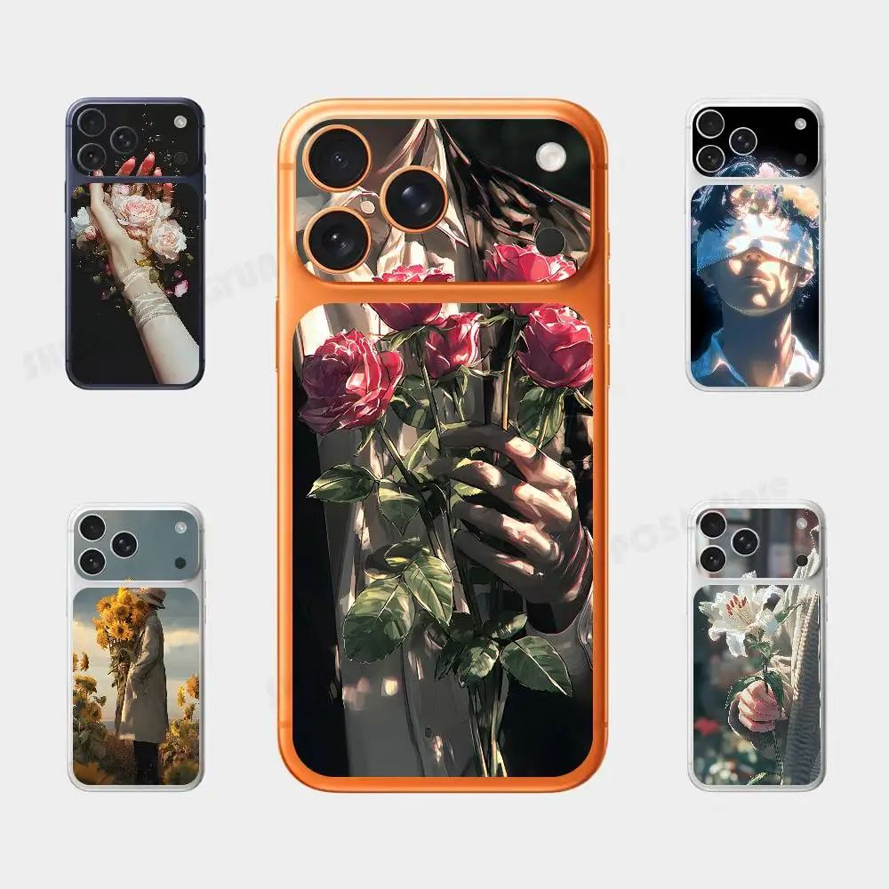 

Romance of Love For IPhone 17 Pro ProMax Full Back Cover Decal Wrap Skin Rear Protective Sticker Film