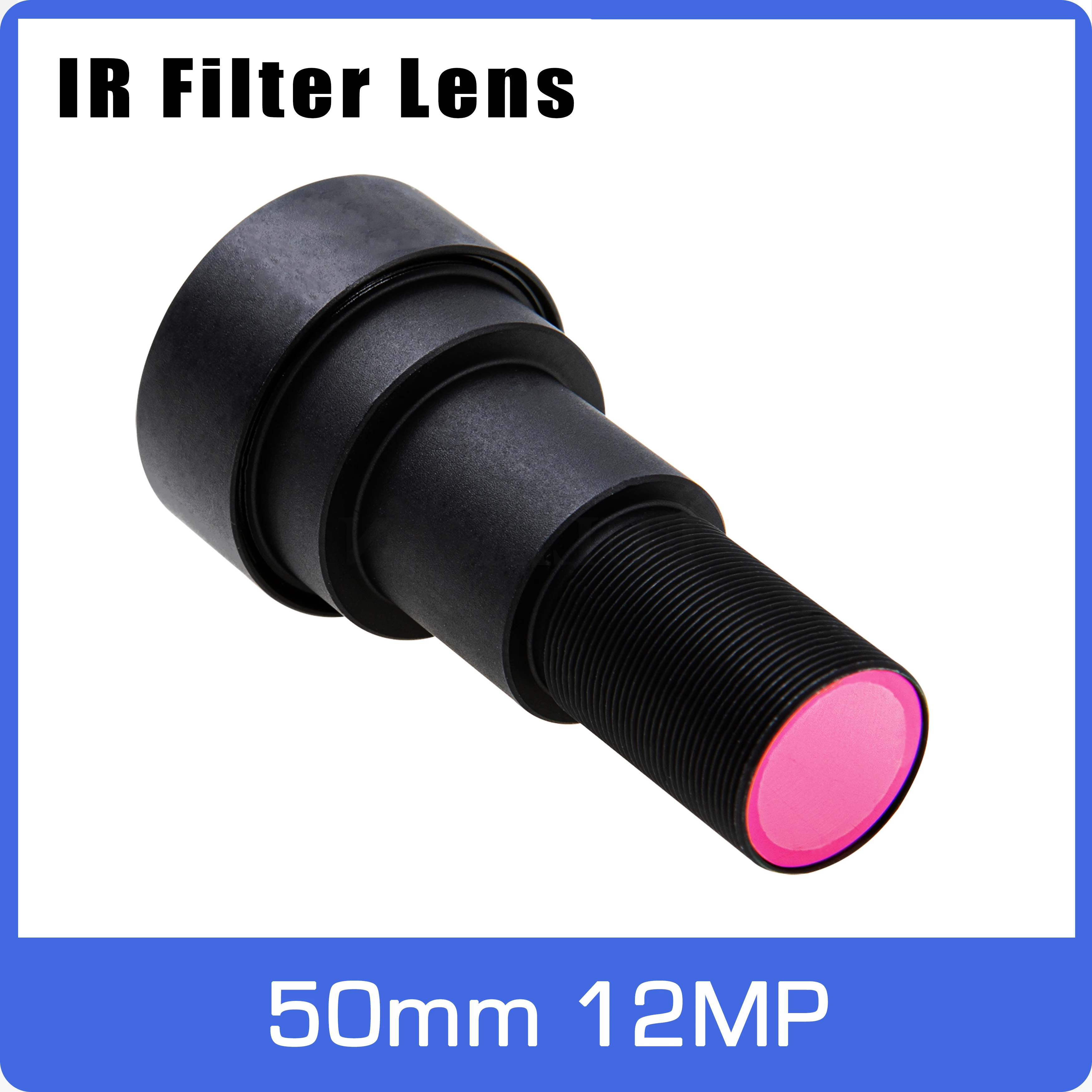 12Megapixel 4K Action Camera Lens 50mm M12 IR Filter 1/2 inch Long Distance View For EKEN SJCAM Xiaomi Yi Gopro DJI Sport Camera