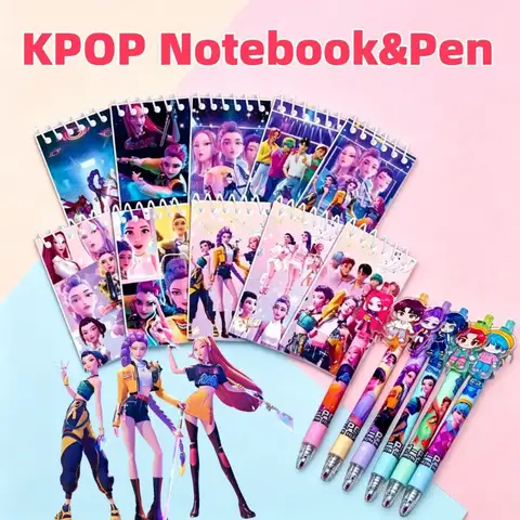 Popular Witch Hunt Theme Notebook SET Cartoon Children's Companion Gift Book Holiday Decoration Children Birthday Party Gifts
