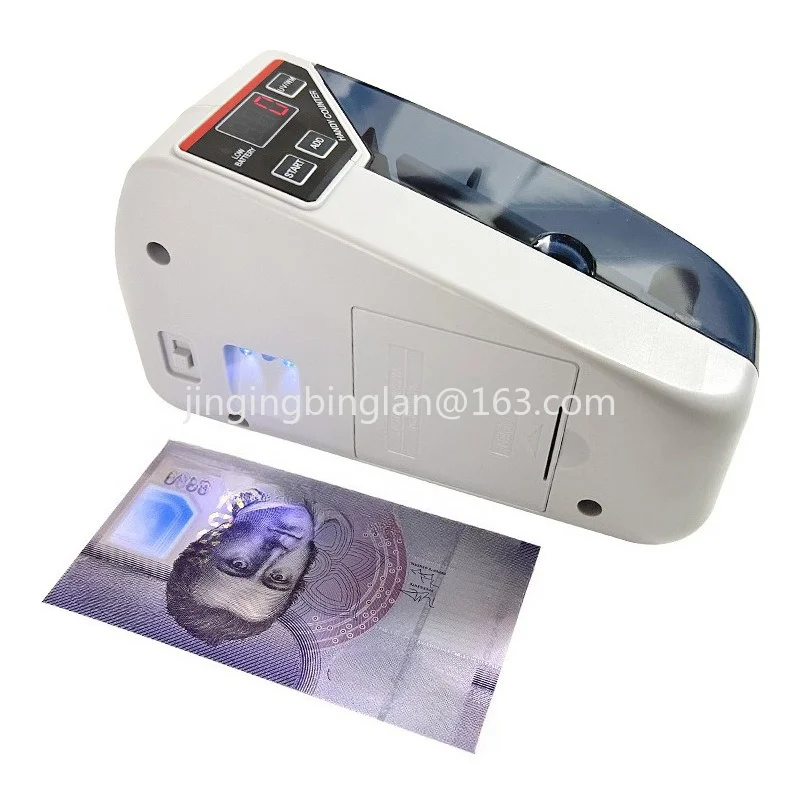V31 white light small portable money counting machine handheld multi-currency money counting tool