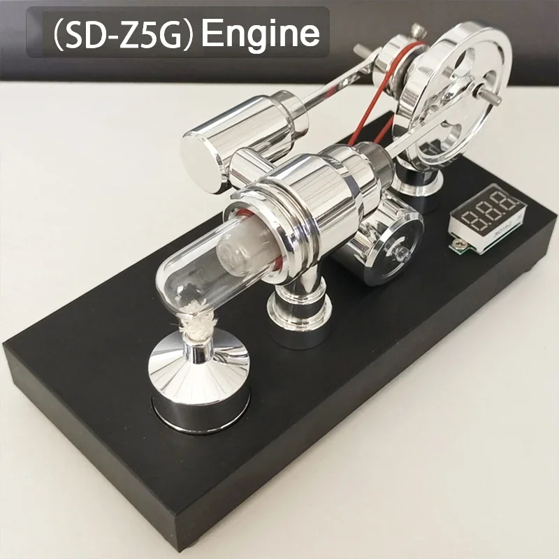 

New Stirling Engine Generator Model DIY Physics Experiment Power Generation Model Creative Gift Toy Engine