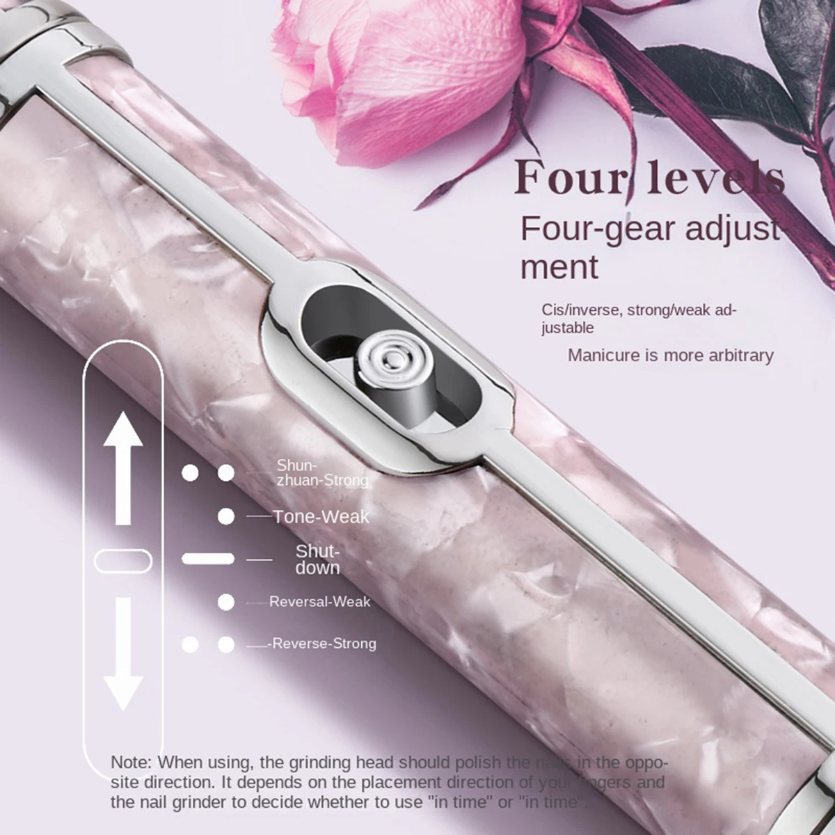 طلاء أظافر كهربائي قابل لإعادة الشحن، طلاء أظافر، طقم أظافر محمول، مثقاب أظافر احترافي، مبرد أظافر محمول، أدوات أظافر #6