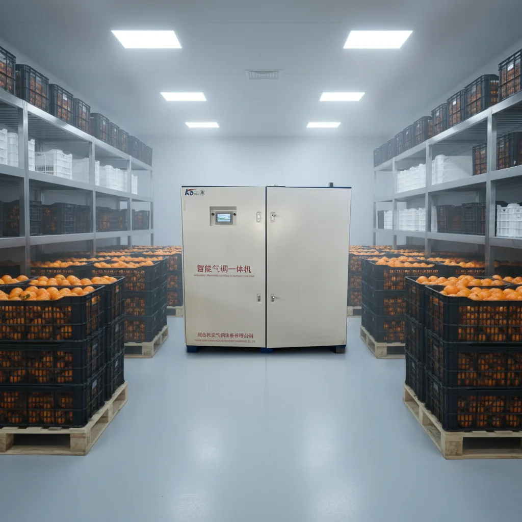 Smart Controlled Atmosphere Test Chamber: Keda Smart All-in-One Controlled Atmosphere System for Navel Orange Preservation