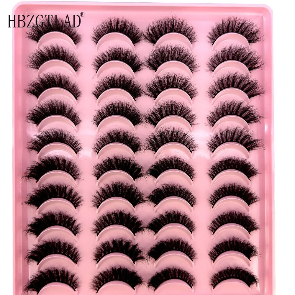 ふわふわミンクつけまつげ,ナチュラル,ソフト,エクステンション,メイクアップキット,ミックス,新品,5d,20ペア