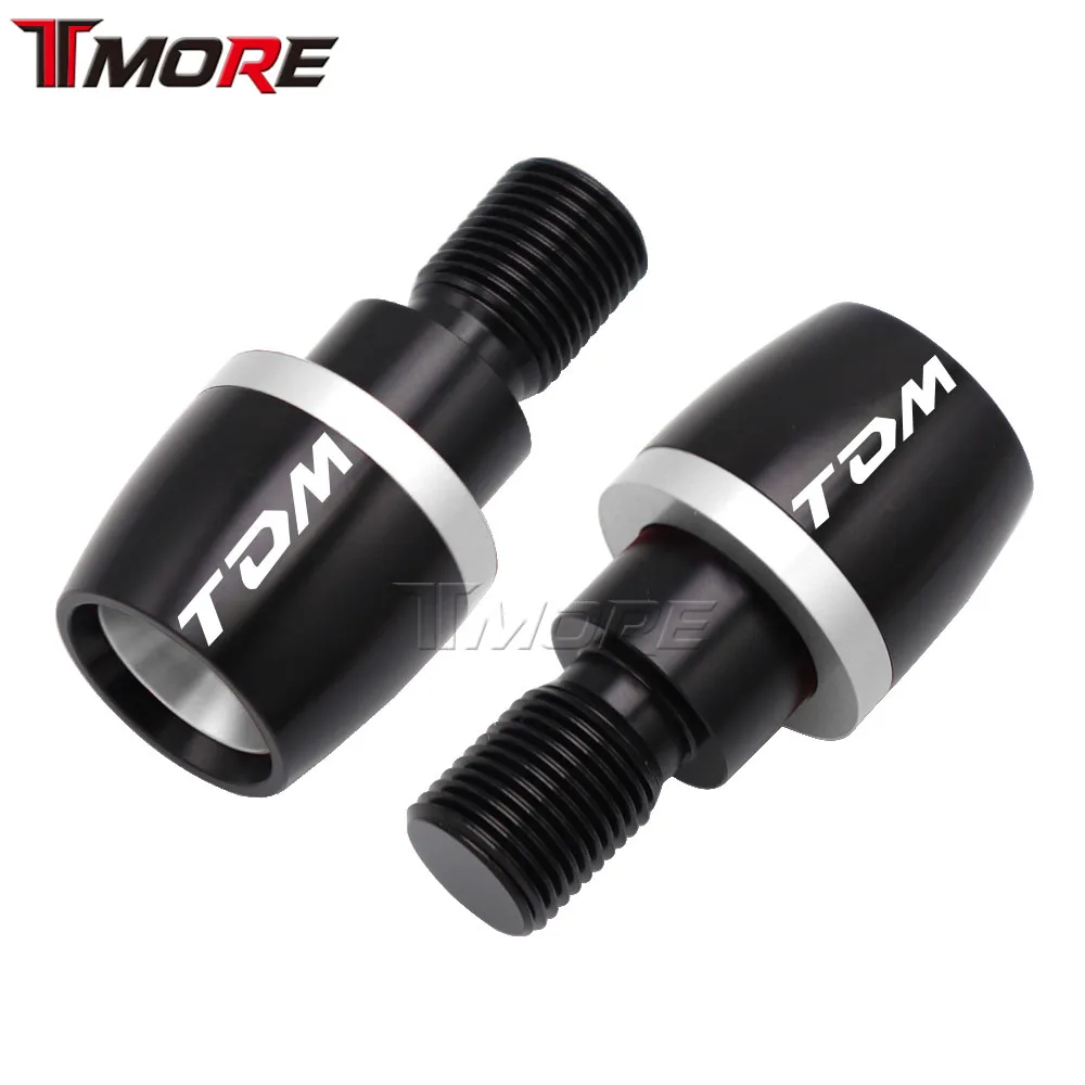 For Yamaha TDM 850 1991-1999 TDM 900A 2004-2010 Motorcycle Accessories CNC Aluminum Handlebar Grip Ends Plug Slider Cover