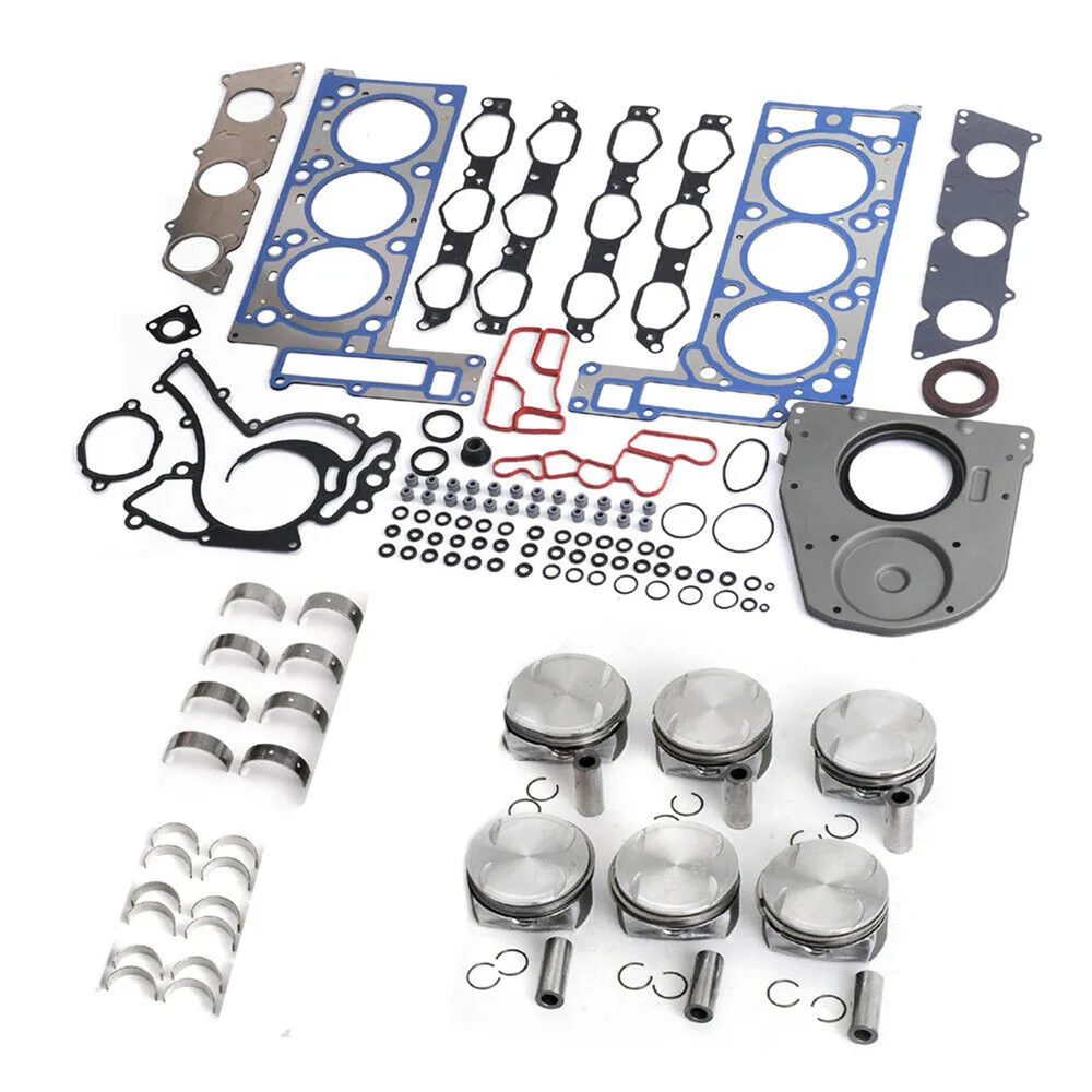 M272 New Engine Overhaul Rebuilding Kit For Mercedes-Benz CLS350 C350 E350 GL450 3.5L V6 M272 W203 W204 W211 W212 W166 W221 3.5L