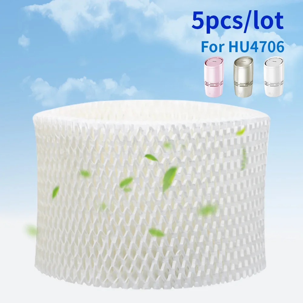 

5pcs/lot HU4706 Humidifier Filters Filter Bacteria and Scale for Philips HU4706 HU4136 Humidifier Parts