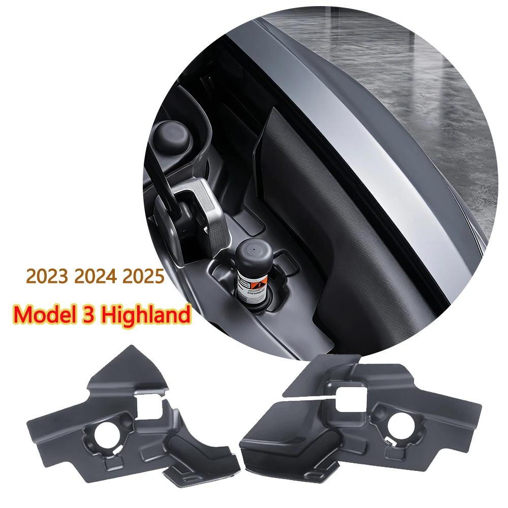 Car Front Hood Water Channel Anti-blocking Filter Protective Cover Modification Accessories For Tesla Model 3 Highland 2024 2025
