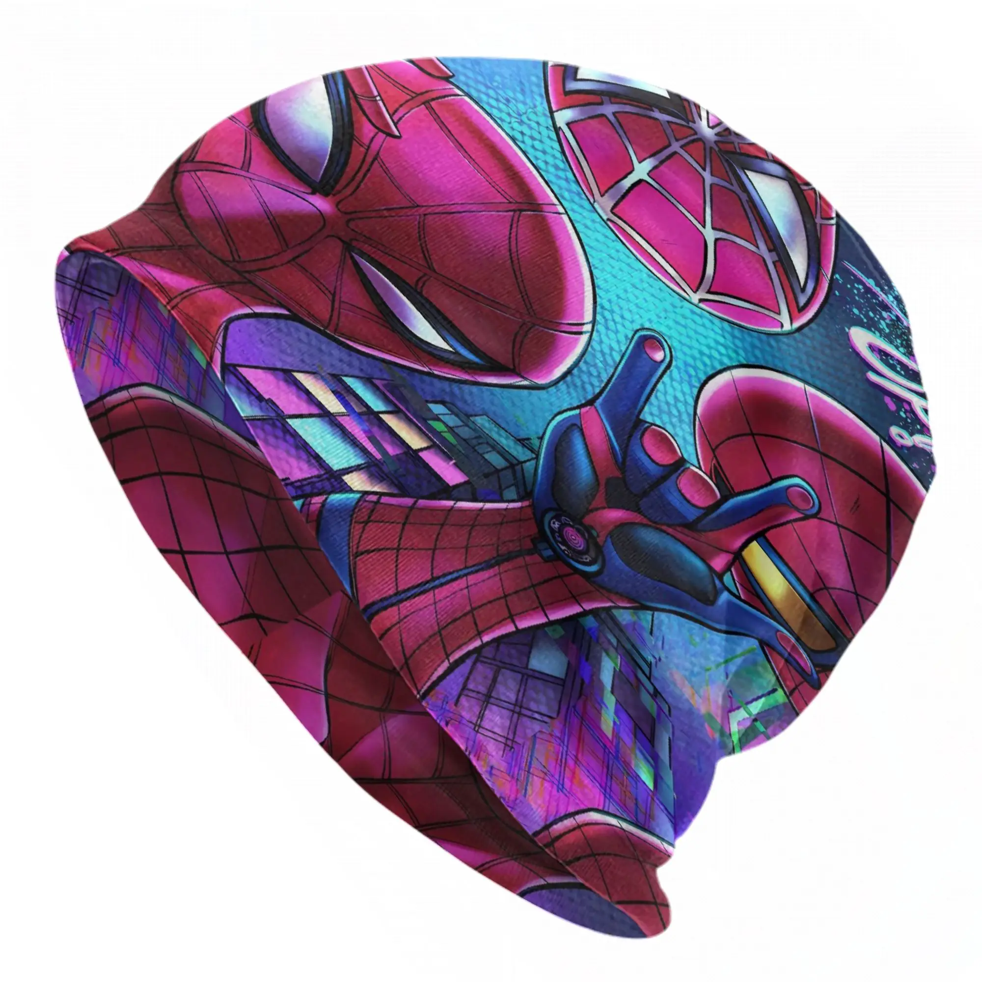 S-Spiders Heroes Beanie Hats  Bonnet Hats Unisex Adult Fashion Outdoor Skullies Beanies Spring Printed Thermal Elastic Caps