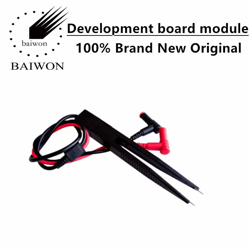 Multi meter probes, SMD capacitors, inductors, probes, LCR chip clips SMD test probe Tweezer type patch clamp