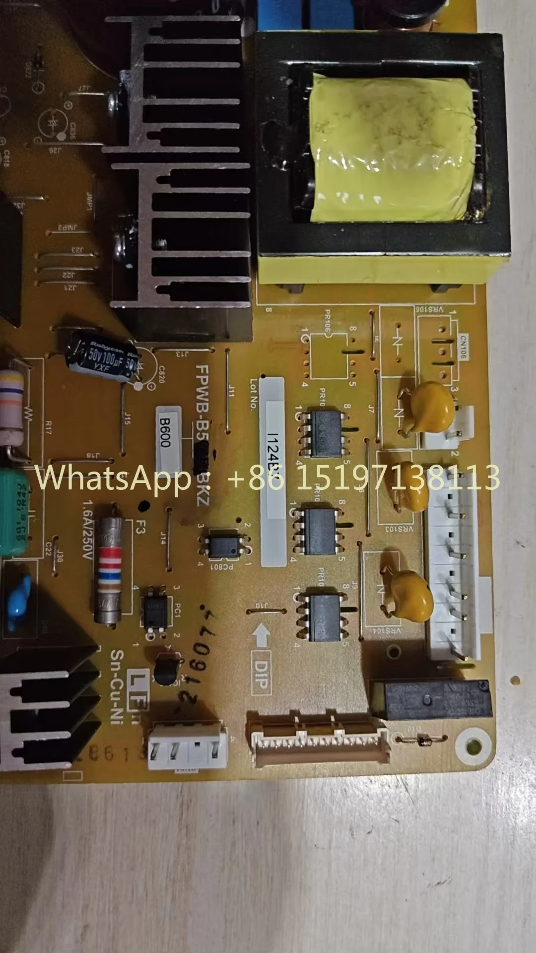 QPWBEA445CBZZ main board is suitable for Sharp BCD-667WWAB-S refrigerator power board