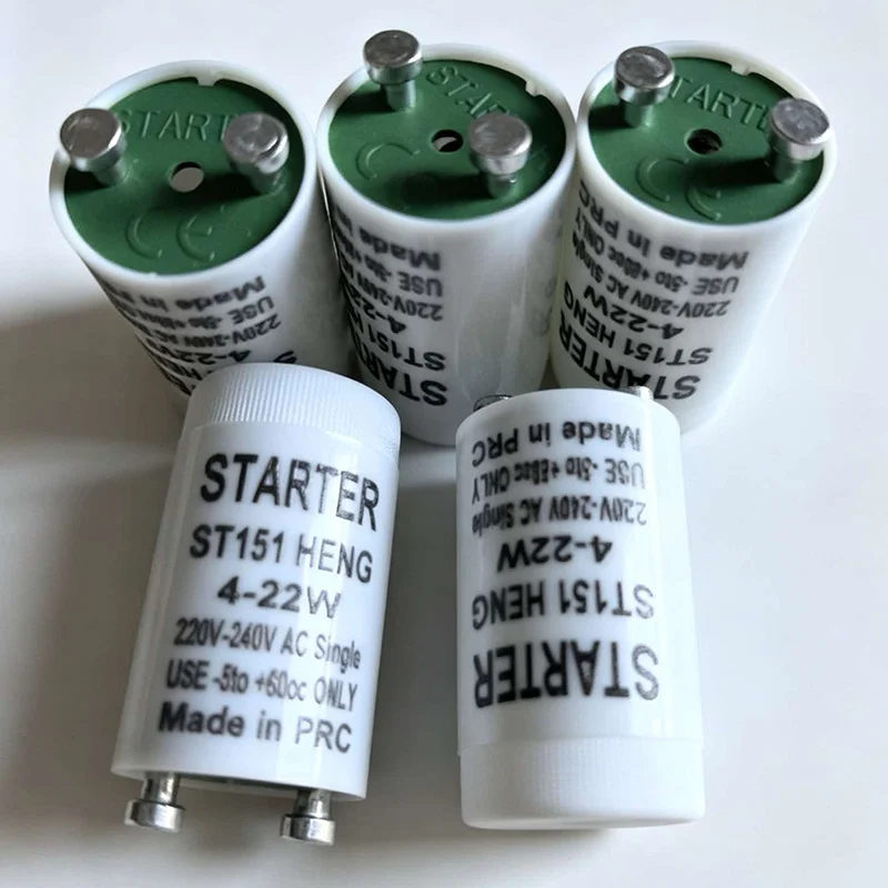 ST151 HENG Starter for 4-22W 220V-240V AC Single Starter CE ROHS 10pcs/box