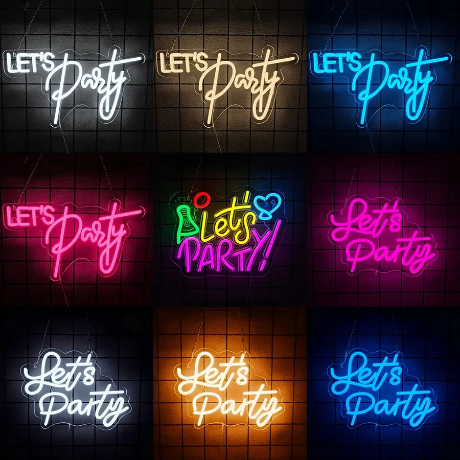 

Светодиодные фонари для девичника, неоновая вывеска для лечебной вечеринки для декора стен, помолвки, дня рождения, декор игровой комнаты