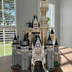 43222 The Princess Castle 100th Anniversary City Street View 16008 95658Model Building Blocks Bricks Kids Toys 71040