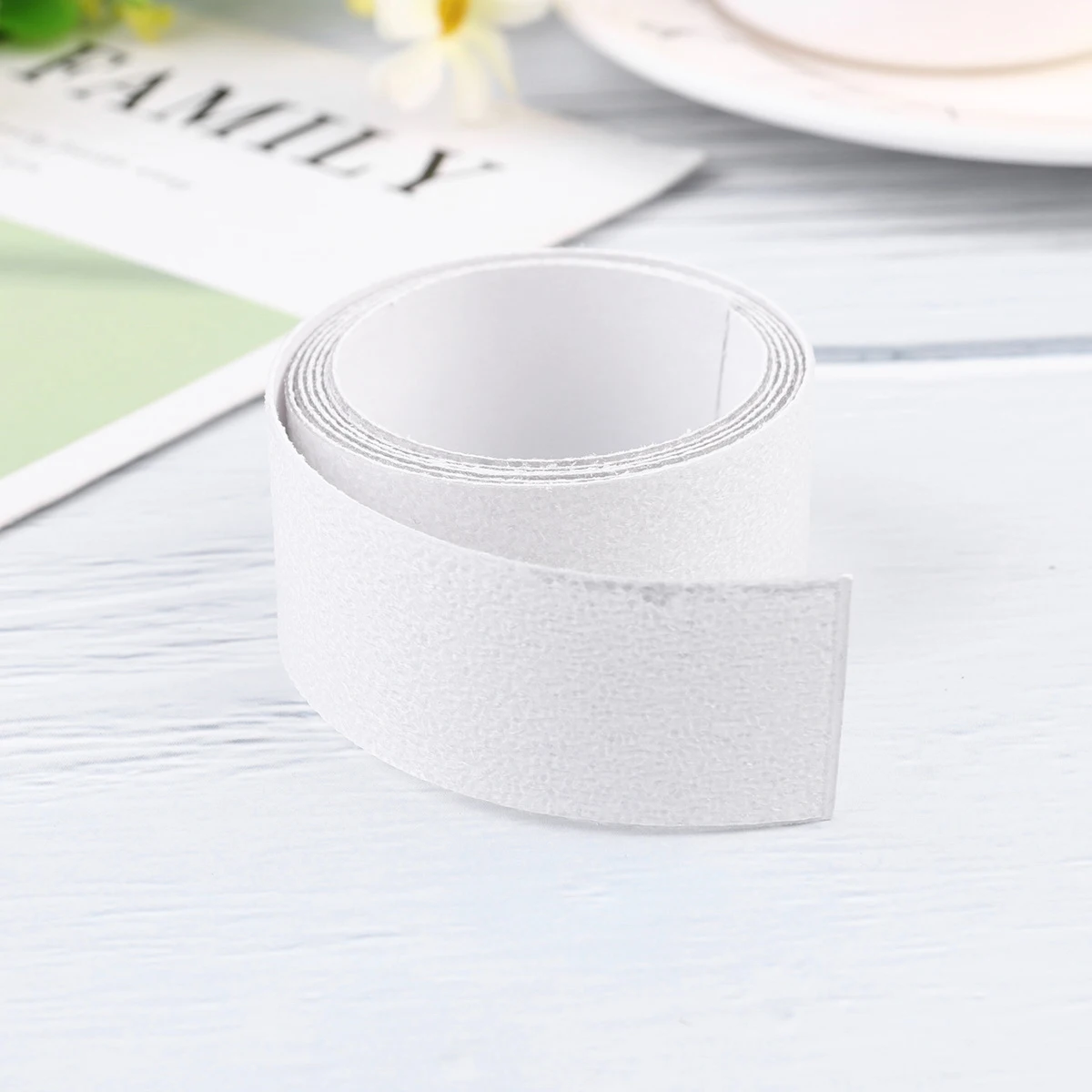 

3 Rolls Anti Bath Stickers Waterproof Transparent Grip Pads for Shower Bathtub Floor Bathroom Non Adhesive Tiles Safe