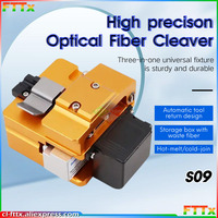 Signal Fire AI-9 S09 High Precision Fiber Cleaver Original Optical Fiber Cutter with Waste Fiber Box S09 Optical Fiber Cutter
