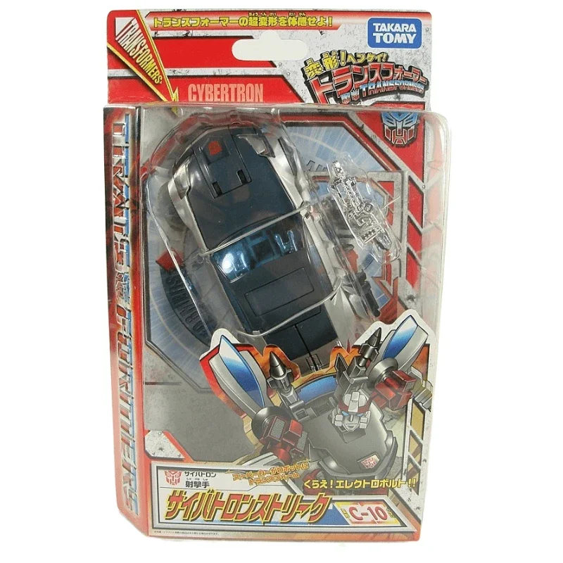 In Stock Takara Tomy Transformers C-10 Silverstreak Action Robot Models Collectible Figures Birthday Gifts