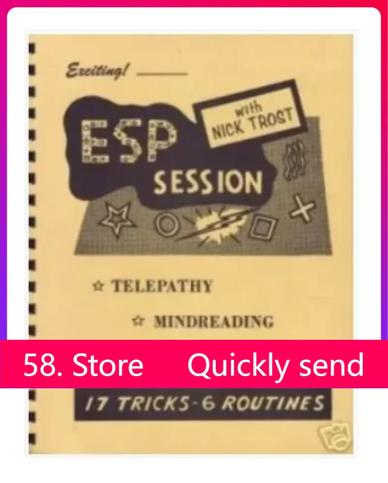 New 2025  Nick Trost - ESP Session by Nick Trost  - Magic tricks ( 58 Store Download )