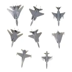 1/144 4D Assembled Fighter Educational Toys Modern Airplane Models Plastic Plane Kits for Adults Girls Kids Boys Birthday Gifts