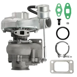 GT35 GT30 T3T4 T04E T3 Turbo Turbine 0.73 0.5 a/r 2.5 INCH v-band journal turbo turbocharger Turbolader  for 4 6 Cyl