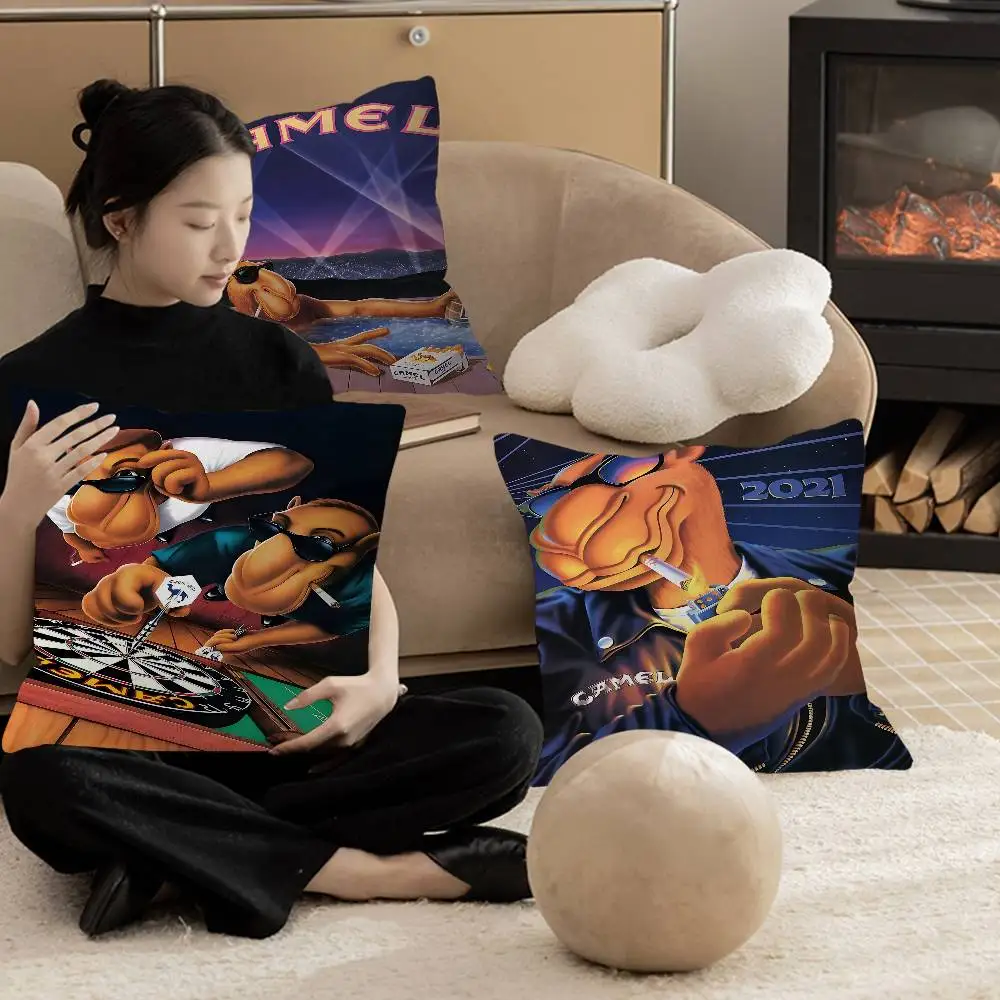 Cool C-Camel Lucky Dragon pillow cover sofa cushion cover home room decoration children gift