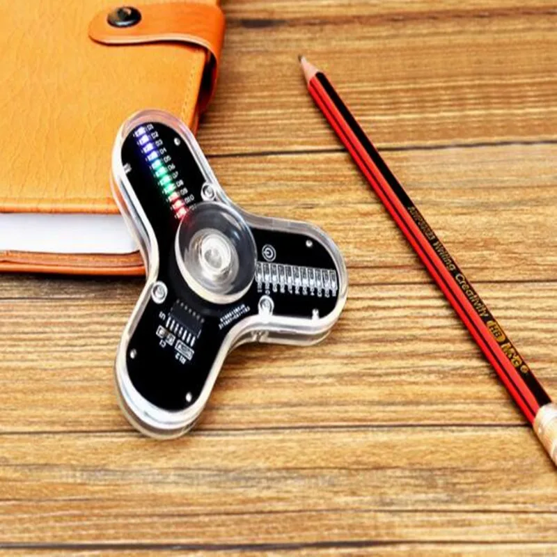 DIY Fidget Top Kit Fingerspitzen-Gyros mit LED-Licht DIY Lötprojekt Praxis Lötmontage DIY Elektronik-Kit