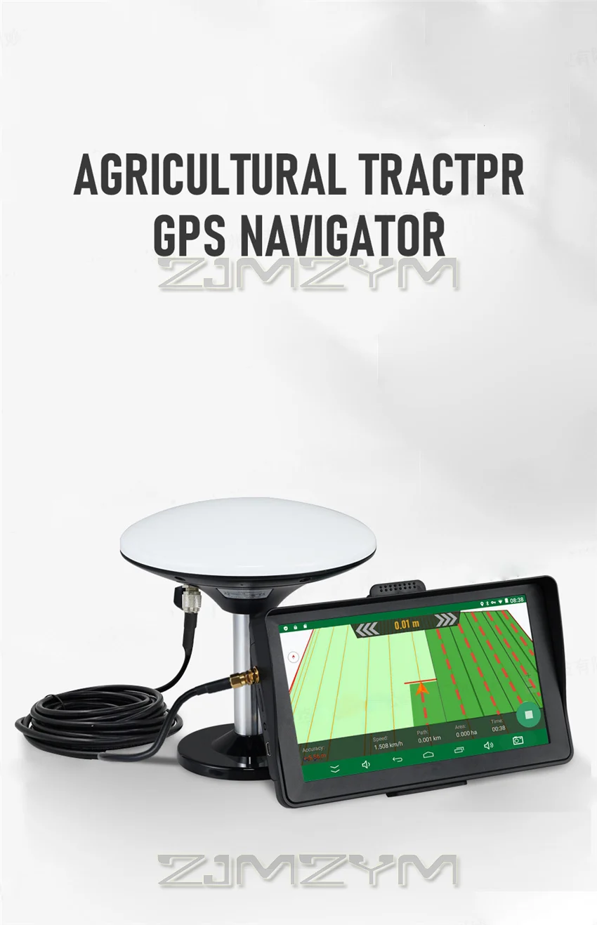 7/9 Zoll Landwirtschaftliches Traktor-Navigationssystem mit integriertem automatischem GPS für Traktorsprüher zum Sprühen auf dem Bauernhof – Detail 1