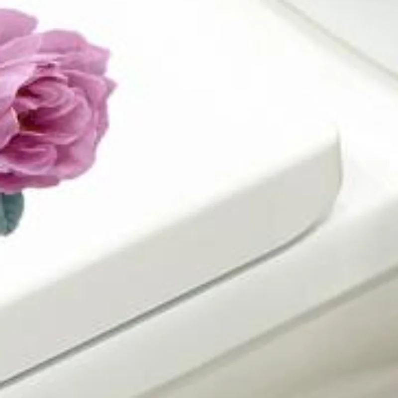 Fashion Fresh Wind Purple Pink Flower Toilet Stickers Bathroom Self-adhesive Decoration