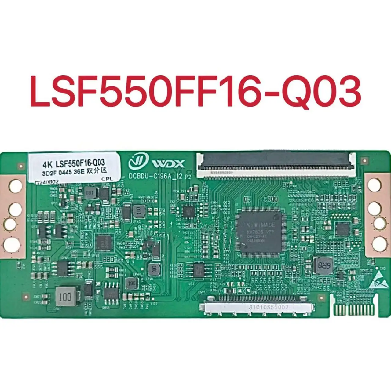 Newly upgraded LSF550FF16-Q03 4K logic board in stock
